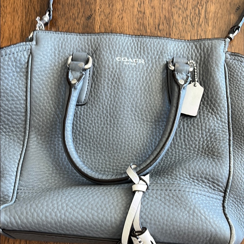 Coach Gray Leather Women's Bag